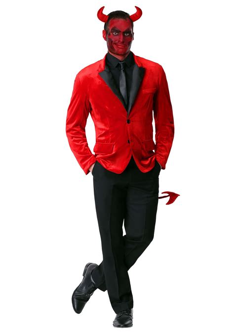 devil black costume|black devil costume men.